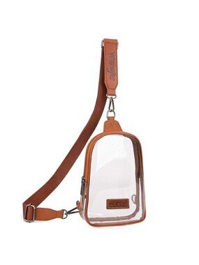 Clear Sling Bag Stadium Approved Crossbody Bag Transparent Zipper Small